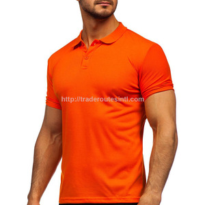 Polos de Golf para hombre de alta calidad, 100% poliéster, colores personalizados, talla grande, logotipo totalmente personalizado para Golf Sport 220 GSM - Product Image 3
