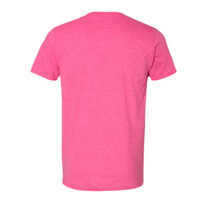 Camiseta básica negra lisa de estilo personalizado de color negro con etiqueta privada CAMISETA UNISEX para hombres - Product Image 6