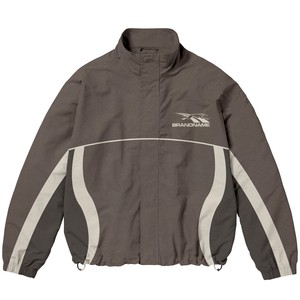 Chándal ligero de nailon impermeable personalizado, ropa para correr, chaqueta de nailon con cremallera y conjunto cortavientos de dos piezas - Product Image 4