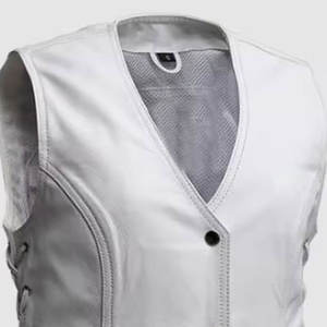 Veste de moto en cuir pour homme avec fermeture à boutons et poches pour motard en basse quantité minimale de commande - Product Image 6