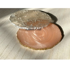 Tendance Résine Tasse À Thé Sous-verres Boissons Vente Chaude Sous-verres En Résine Maison Hôtel Bureau Table Tapis Tampons Sous-verres En Résine napperon - Product Image 3