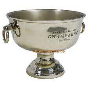 Utensilios de mesa de Metal pulido de oro martillado, cubo de hielo para vino, hogar, hoteles y restaurantes, fiestas, cubo de hielo para vino, precio más bajo - Product Image 3