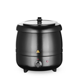 "Hendi 8L Electric Soup Kettle Black 230V/400W 330x(H)363mm" - Product Image 1