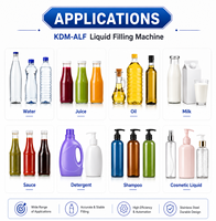 Machine de remplissage automatique KDM-ALF4 à 4-8 têtes pour shampoing, détergent, lotion et savon liquide