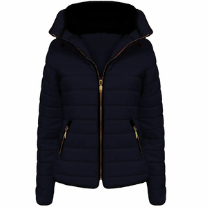 2024 Custom Logo Crocheted <b>Puffer</b> <b>Jacket</b> for Men Breathable Eco-Friendly Winter Regular <b>Crop</b> Bubble Coat OEM Service Available - Product Image 3