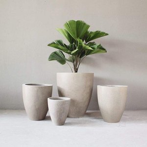 กระถางปลูกต้นไม้กลางแจ้งทำจากไฟเบอร์กลาสเคลือบ PE แบบทันสมัยทำจากไฟเบอร์กลาสของผู้ผลิตอินเดีย2023 - Product Image 6