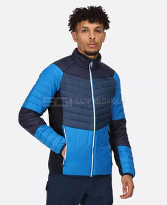 Chaqueta acolchada gruesa para hombre, chaquetas acolchadas sintéticas al por mayor para deportes, viajes y marcas de ropa de invierno urbana con capacidades - Product Image 4