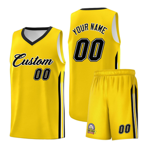 Maillot de basket-ball personnalisé de haute qualité pour garçons Shorts vêtements de sport pour jeunes numéro de nom personnalisé respirant nouveau modèle d'équipe imprimé - Product Image 4