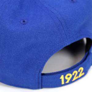 Casquette SGR bleu royal | Chapeau de sororité Sigma Gamma Rho | 20% laine 80% acrylique | Logo brodé avant et arrière | Coupe réglable - Product Image 6