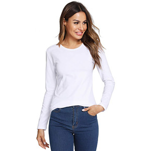 Tenue infirmière ajustée à manches longues et col rond pour femme en Spandex/Polyester, avec logo personnalisé, détection d'aiguilles, tailles XS, douce et confortable - Product Image 4