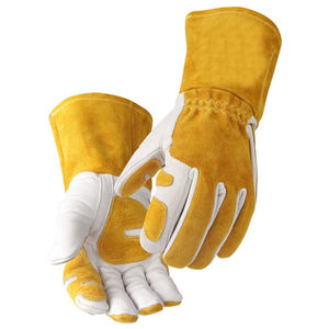 Gants de soudage en cuir avec protection des mains de haute qualité 100% à un prix abordable pour les gants en cuir pour hommes - Product Image 1
