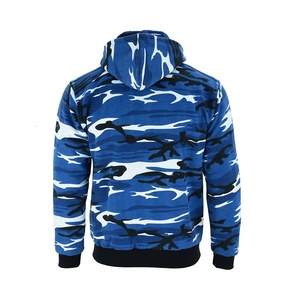 Custom Motorcycle Riding Hoodie New Camoflug Style 100% Cotton <b>Fleece</b> <b>With</b> CE Certified Body Protection Biker <b>Jacket</b> - Product Image 2