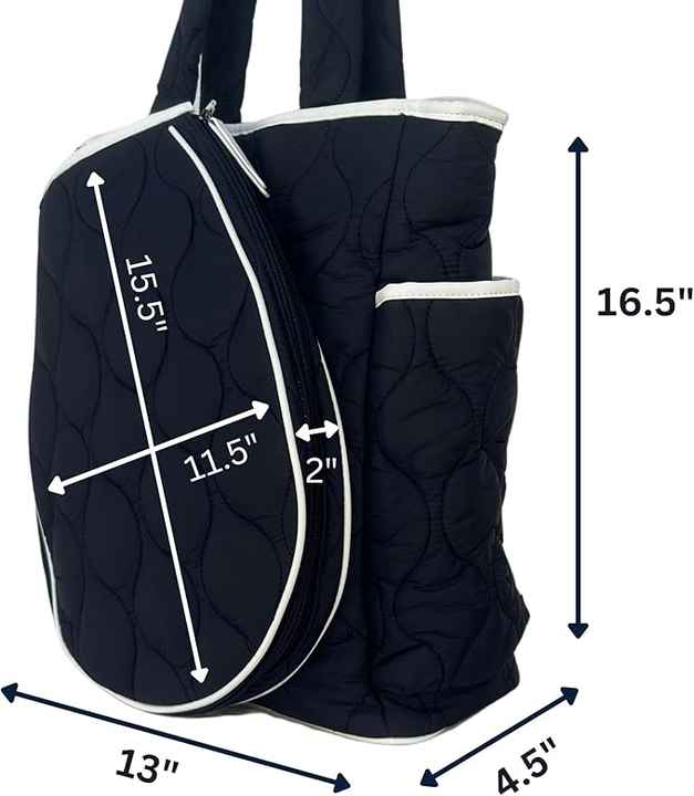 OEM & ODM Nylon Portable Sport Large Capacity Waterproof Tennis Pickle Ball Bag Badminton Racket Padel Bag With Shoe Pocket