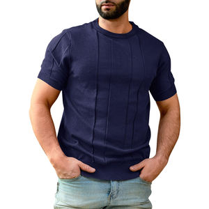 Haute qualité 100% coton 250 Gsm Stock en vrac vêtements mélanger vêtements T-shirts surdimensionné lavé à l'acide personnalisé pierre lavé t-shirts pour hommes - Product Image 1