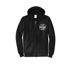 Sweat à capuche en coton bleu royal de haute qualité pour hommes, style de rue - Product Image 5