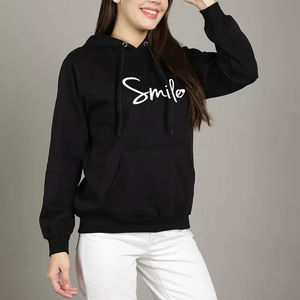 Nouveaux sweats à capuche pour femmes de haute qualité les plus vendus Logo OEM personnalisé 100% sweat à capuche en coton prix de vente en gros personnalisé - Product Image 5