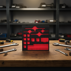 Module en mousse bicolore pour rangement d'outils (clés à molette et matrices) - Vide - Product Image 3