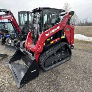 Chargeuse compacte sur chenilles Yanmar T00r, moteur diesel, couleur rouge, moteur inclus - Product Image 1