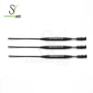 Nouvel ensemble d'instruments de chirurgie ORL de qualité supérieure, 3 pièces, éleveur à aspiration de septum Gorney, 8,5 pouces, revêtement noir, pointe de 3,0 mm, acier inoxydable - Product Image 3