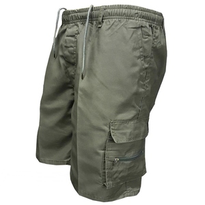Vente en gros 2024 shorts cargo pour hommes pantalons courts décontractés de travail amples 100% coton multi-poches avec short d'extérieur d'été latéral OEM - Product Image 5