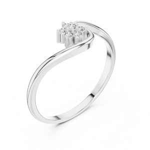 AFFILIATE 10K <b>Statement</b> <b>ring</b> with layered necklace set - Product Image 4