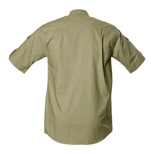 Fabricante de ropa, camisa deportiva de pesca táctica al aire libre, camisas de combate de algodón de secado rápido para hombres, ropa de trabajo informal, camisas de Safari - Product Image 2