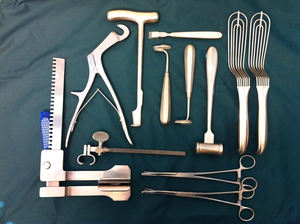 Juego de entrega Juegos básicos de entrega Juego básico normal de entrega D & C Juego de Cesárea de instrumento veterinario quirúrgico - Product Image 6