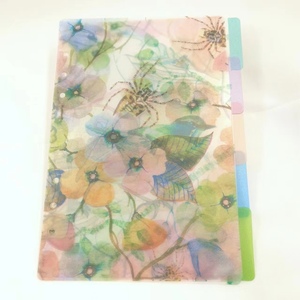 Custom <strong>A4</strong> Pattern Pink Paper <strong>Index</strong> <strong>Divider</strong> Inserts for A5/A6 Planner Binder 6 Holes Customized <strong>PP</strong> <strong>Index</strong> Card <strong>Dividers</strong> School Use - Product Image 5