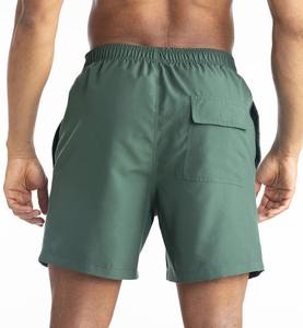 กางเกงขาสั้นว่ายน้ําแห้งเร็วสั้นผู้ชายซับตาข่ายกางเกงขาสั้นสวมใส่สบายๆพร้อมกระเป๋าโลโก้สีที่กําหนดเองพิมพ์กางเกงขาสั้นสําหรับผู้ชาย - Product Image 4