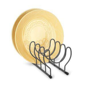 Étagère à assiettes vintage multifonction en fer forgé durable, support de table pour ustensiles de cuisine, égouttoir à vaisselle - Product Image 3