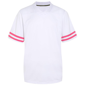 Vêtements de sport unisexes, maillot de football américain, impression par sublimation personnalisée, manches courtes, 100% polyester avec logo personnalisé - Product Image 1