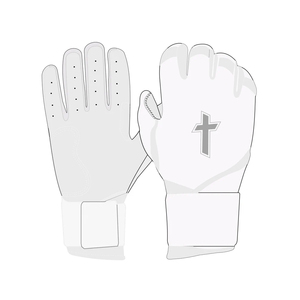 ถุงมือตีเบสบอลหนังสำหรับผู้ชาย - Product Image 4