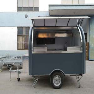 Top Notch 8.5×16 Tandem Axle <b>BBQ</b> Trailer Food Vending Mobile Catering Kitchen Stock Unit For Sale - Product Image 1