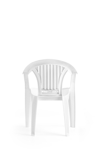 Chaise en plastique empilable moderne et portable pour mobilier de jardin, idéale pour la location, les événements, les patios et les balcons – Vente en gros par le fabricant de résine. - Product Image 3