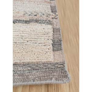 Alfombra de Lana Afgana Anudada a Mano Blythe Ivory 9x12 con Patrón Abstracto para Sala de Estar, Decoración de Pasillo Juvenil, Cuidado de Limpieza Localizada - Product Image 4