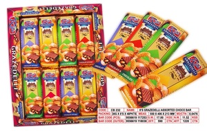 Barra de Chocolate Compuesta con Crema Deliciosa, Certificada Halal, con Galleta, Mermelada y Nueces, Color Sólido, 0.2 kg, Empaque en Caja Marrón, 12 Meses de Duración - Product Image 4