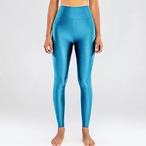 Mallas deportivas de cintura alta personalizadas para mujer, patrón sólido, ropa deportiva para entrenamiento, ropa de Yoga, vestido deportivo cargado - Product Image 6