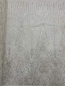 Pháp mới công nghiệp nặng thêu đính cườm đôi + 3/7mm thêu sequin cao cấp Váy Cưới Dạ hội váy nữ - Product Image 5