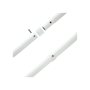 Nouveau Bimini Top Chic 3 Arches pour Bateaux-Diamètre 25 mm Aluminium Laqué Blanc-Joints et Vis en Acier Inoxydable 316 - Product Image 2