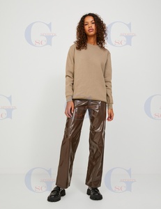 Camisetas de chándal informales para mujer, camisas de lana de alta calidad, hechas a medida con material polar de algodón, compra a granel con tus logotipos - Product Image 3