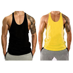 Camisetas sin Mangas con Capucha para Hombre, con Bolsillos, de Algodón, Impresión Personalizada, Transpirables y de Secado Rápido, para Gimnasio y Yoga - Product Image 3
