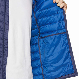 Vestes d'hiver en tissu de Nylon pour adultes, vestes matelassées avec Logo personnalisé imprimé, vente en gros - Product Image 6