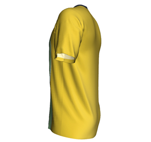 Camiseta de fútbol de verano con estampado de logotipo totalmente personalizado/camiseta de fútbol de hombre de corte regular de tendencia superior a precio al por mayor - Product Image 2