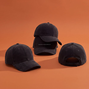 Casquette de baseball formelle en velours imperméable, personnalisable avec logo, style vintage 6 panneaux, casquette souple pour papa, faible MOQ, fabriquée au Vietnam (ODM) - Product Image 1