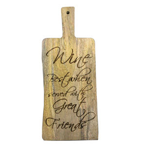 Planche à découper en bois de noyer noir de qualité supérieure | Plateau de service de charcuterie de cuisine avec poignée Planche à découper en bois personnalisée - Product Image 4