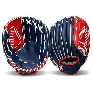 Gants de baseball en cuir pleine main Harry Johnson, séchage rapide, respirants, légers, couleur crème, fermeture auto-agrippante, pour le sport - Product Image 1