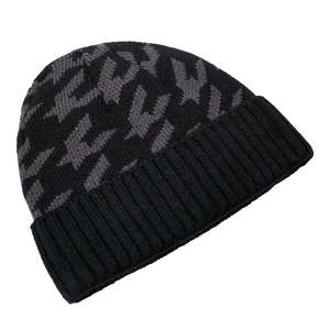 Fabricante de fábrica, superventas, gorro de punto de lana de invierno, Etiqueta Privada, gorro de gorro con logotipo bordado personalizado de alta calidad - Product Image 2