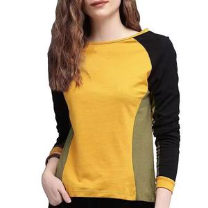 Casual Wear Cheap Price <b>Women</b> Full Sleeve T-shirt Attractive Color Lightweight <b>Women</b> Screen Printing <b>Long</b> Sleeve <b>Sweatshirt</b> - Product Image 3