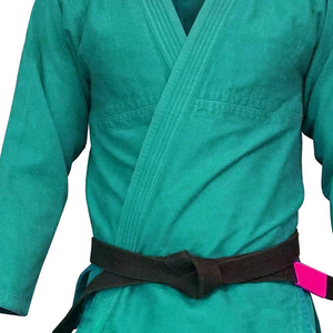 Ensemble d'uniformes de karaté 100% coton, séchage rapide, léger, tenue d'entraînement avec ceinture élastique, ceinture gratuite, Bjj Gi Arts martiaux - Product Image 3