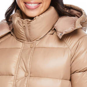 Chaqueta de burbujas de patrón sólido multicolor para mujer a la venta/100% Material de poliéster hecho chaqueta de burbujas diseño personalizado - Product Image 6